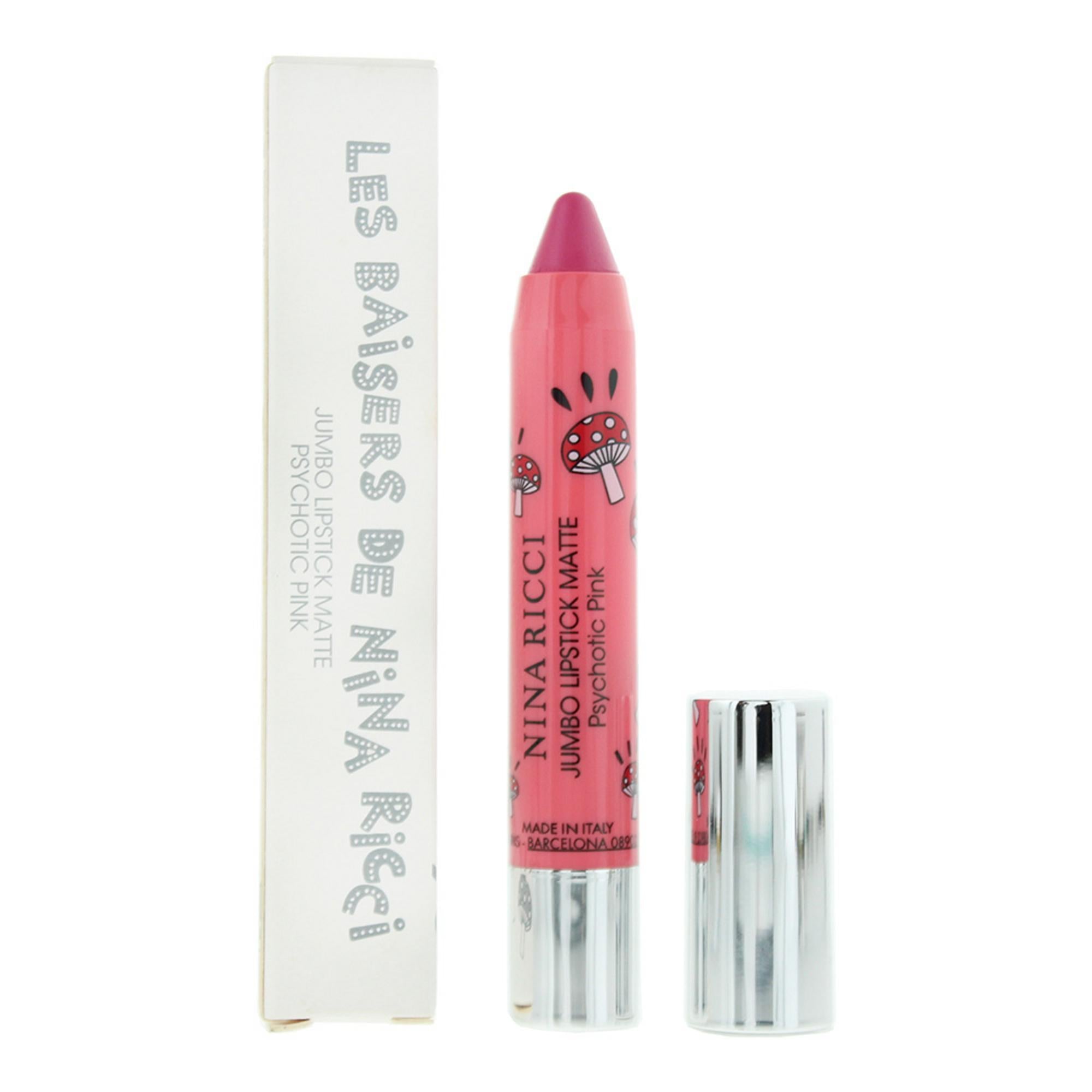 Nina Ricci, Jumbo, Jumbo Matte, Ruj cremos, Roz psihotic, 2.5 g