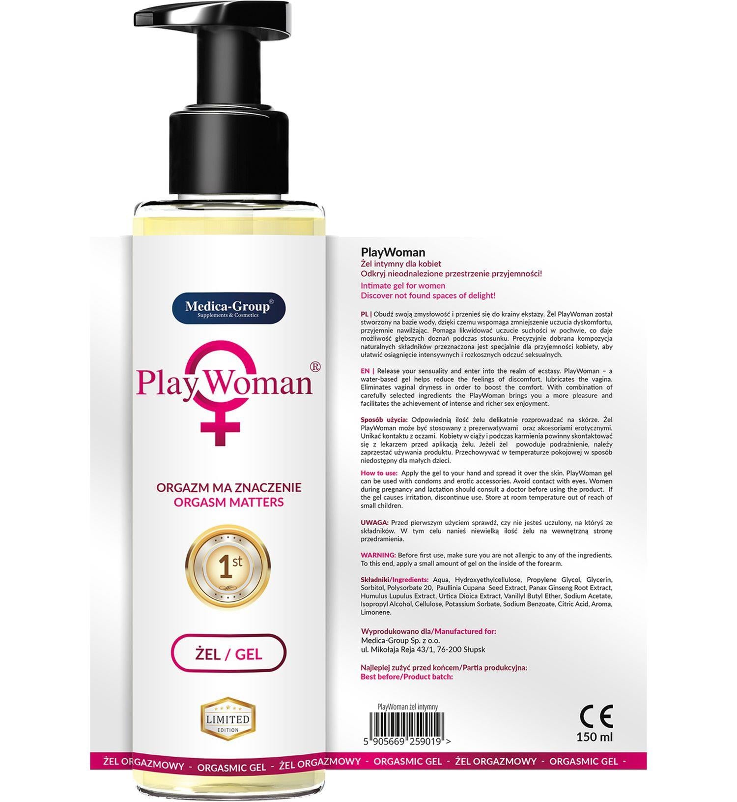 Gel stimulant WinWoman 150 ml