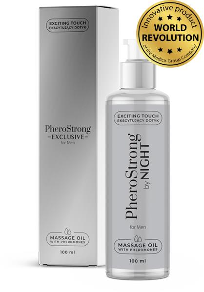 Ulei de masaj cu feromoni PheroStrong pentru bărbați 100 ml
