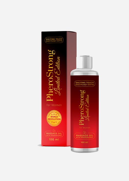 Ulei de masaj cu feromoni PheroStrong, ediție limitată, pentru femei, 100 ml