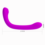 Vibrator cu aspirație clitorală Pretty Love Alex USB pentru punctul G