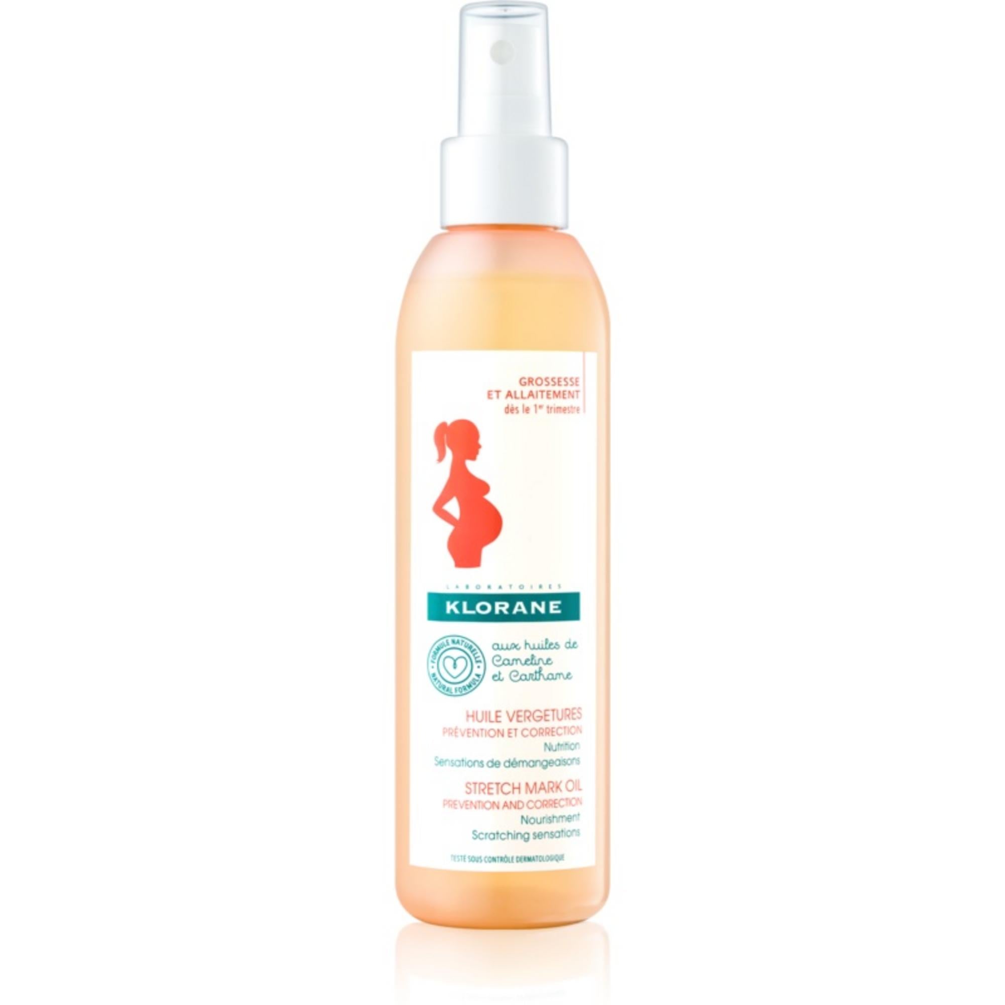 Klorane, Mum, Antivergeturi, Ulei de masaj, 200 ml