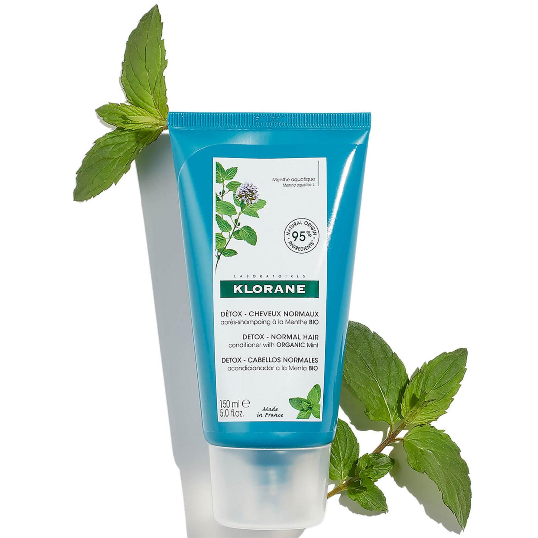 Klorane, Detox, Vegan, Balsam de păr, Detox, 150 ml