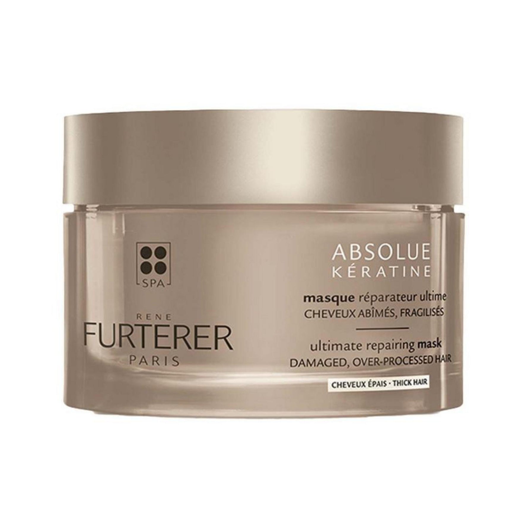 Rene Furterer, Absolue Keratine, Pe bază de plante, Mască cremă pentru tratamentul părului, Reparații, 200 ml