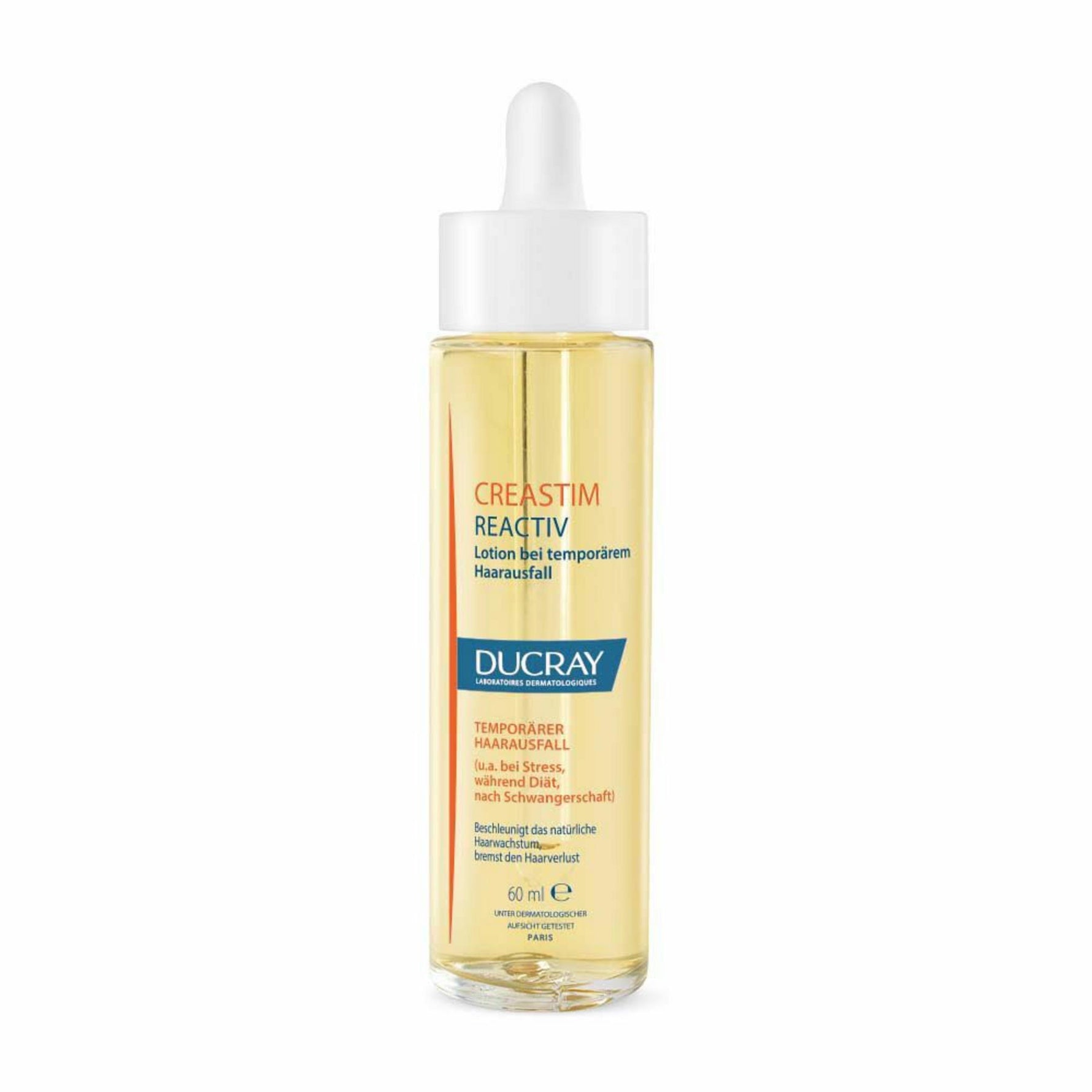 Ducray, Anaphase Creastim Reactiv, Tratament cu loțiune pentru păr, Anticădere păr, 60 ml