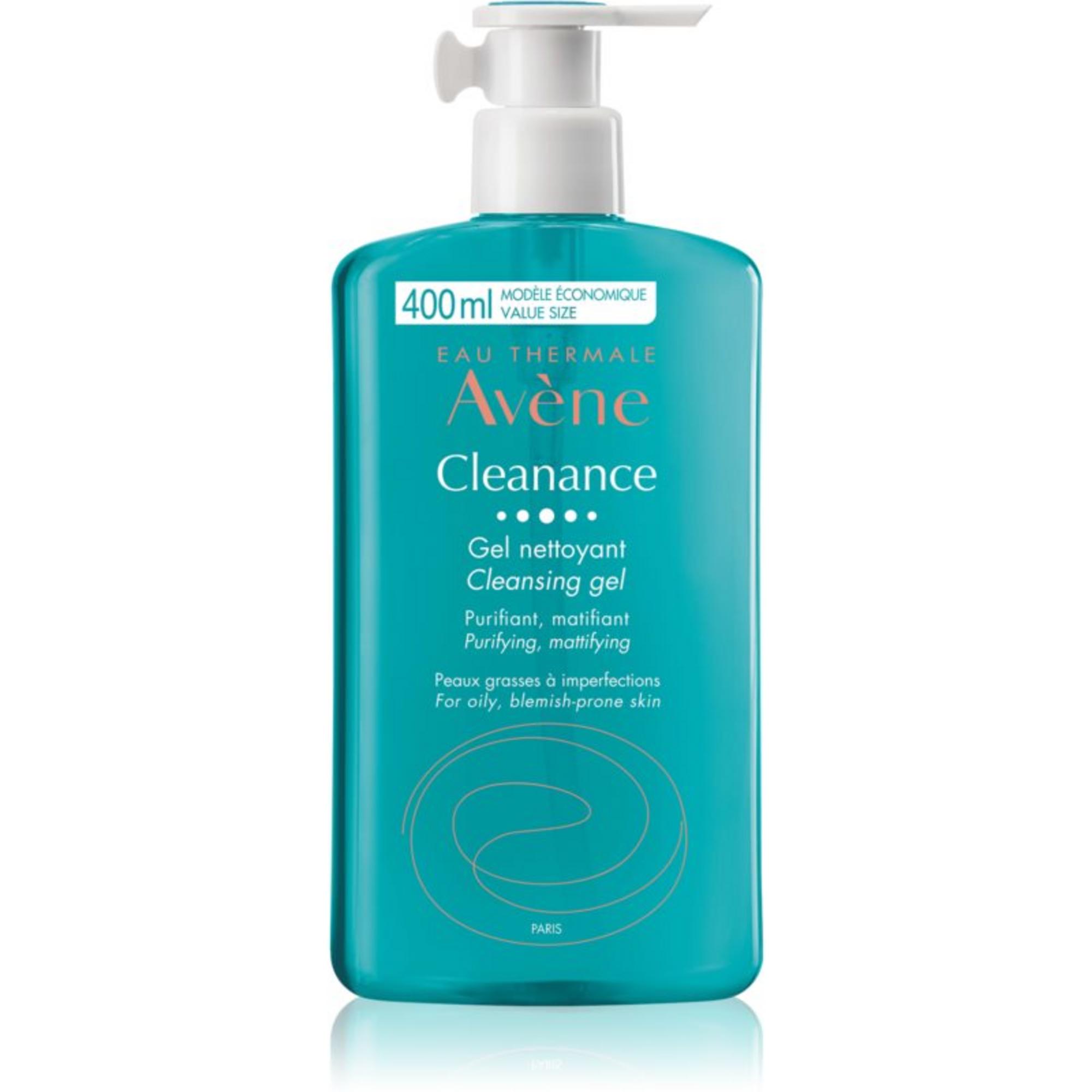 Avene, Cleanance, Purificare, Gel de curățare, Pentru față, 400 ml