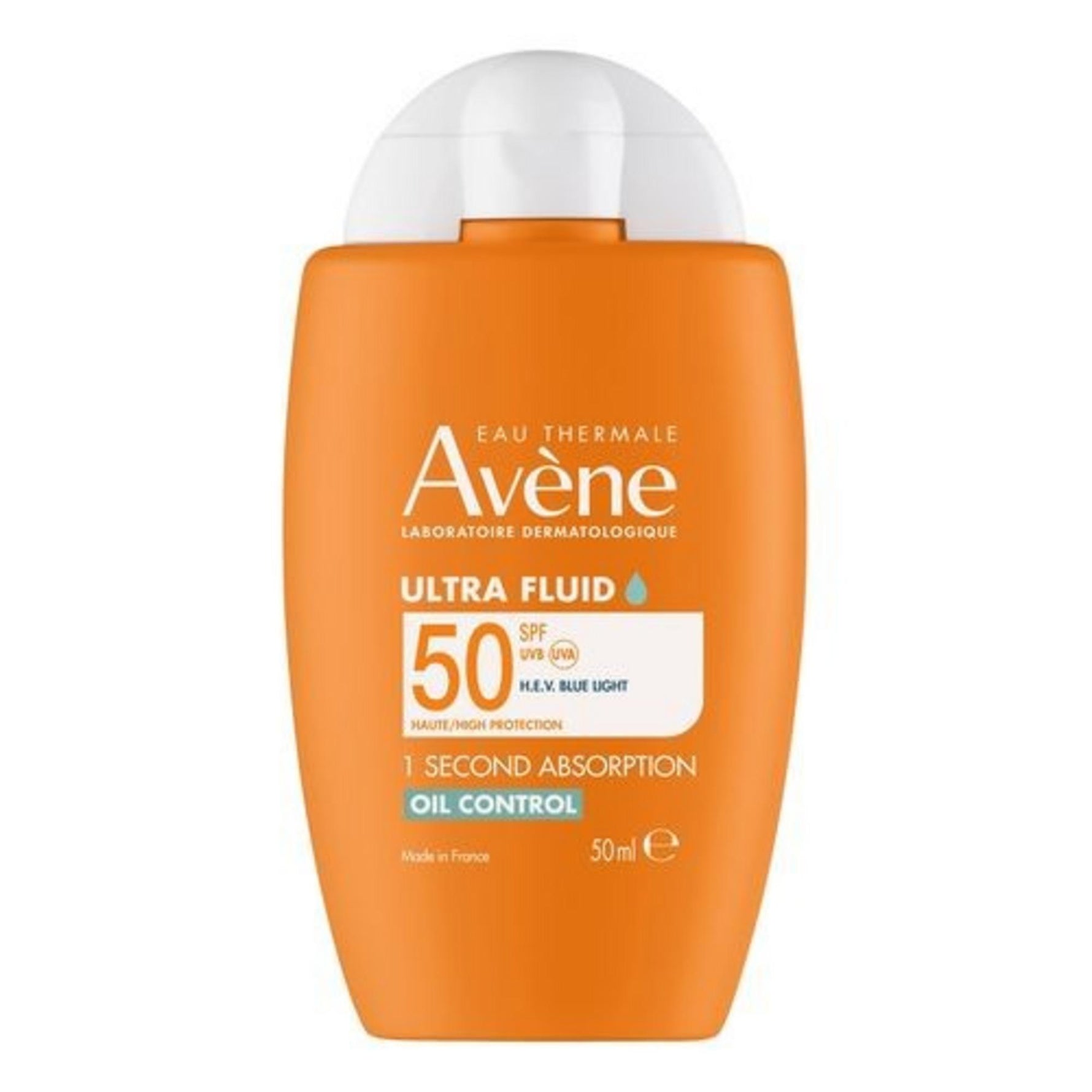 Avene, Ultra Fluid, Matifiant, Zilnic, Fluid, Față, SPF 50+, 50 ml