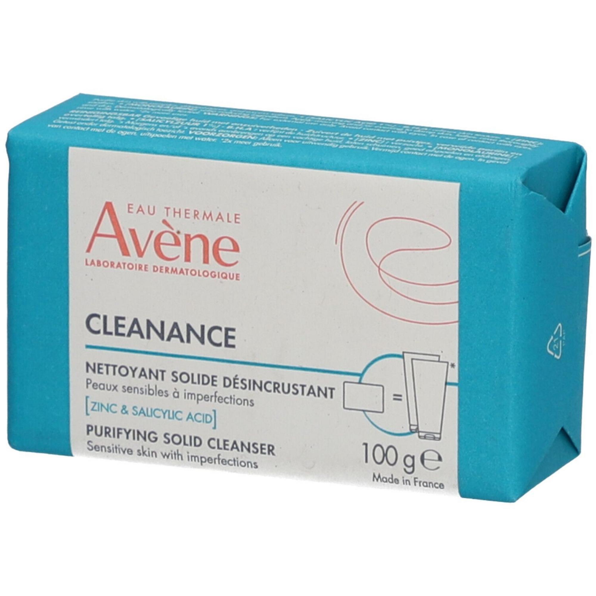 Avene, Cleanance, Purificare, Bucată de săpun, Pentru față, 100 g