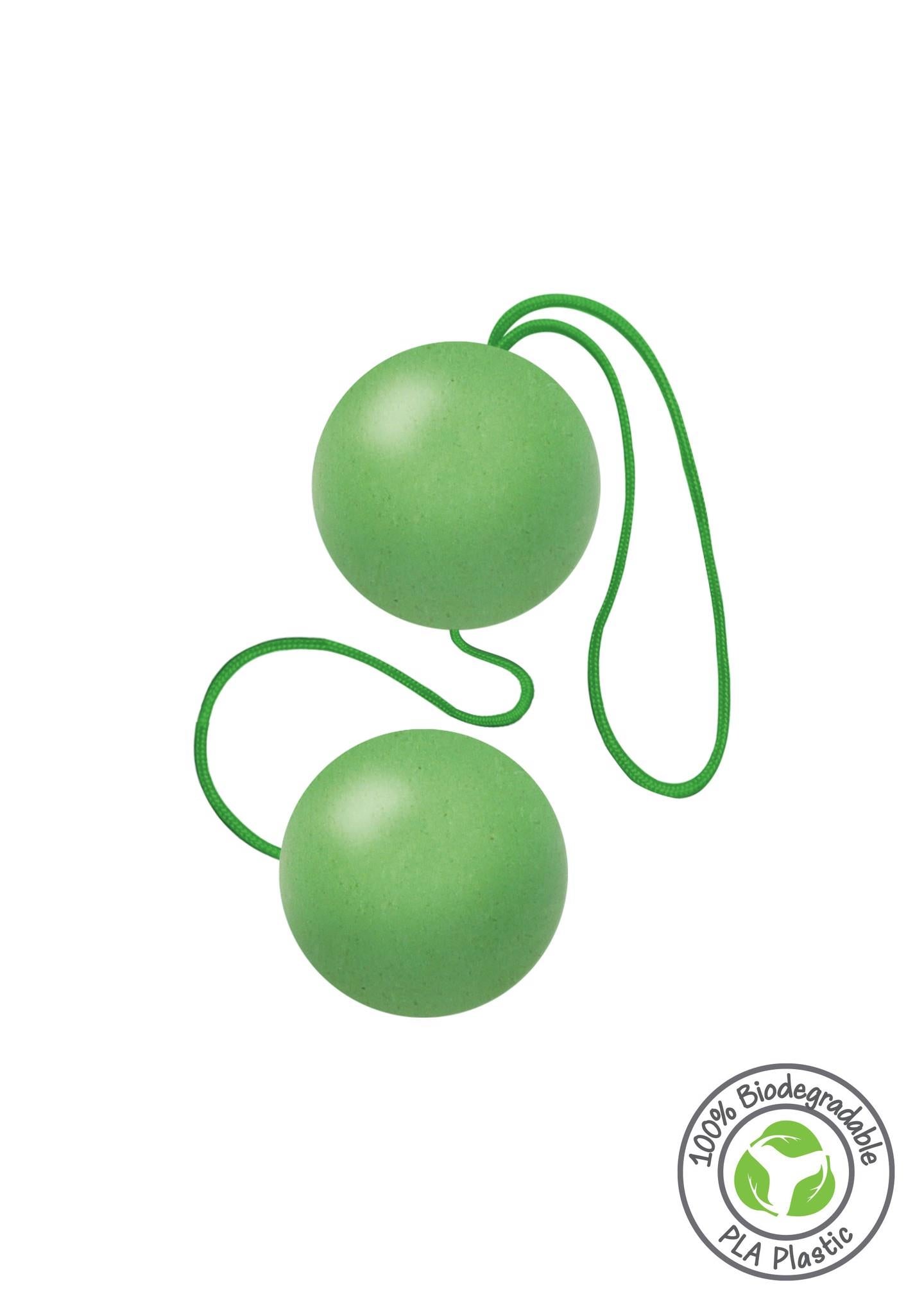 Bile sferice FUCK GREEN verzi, biodegradabile, impermeabile
