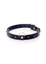 Guler Fetish Seria B Crystal, Albastru Marine, 2 cm