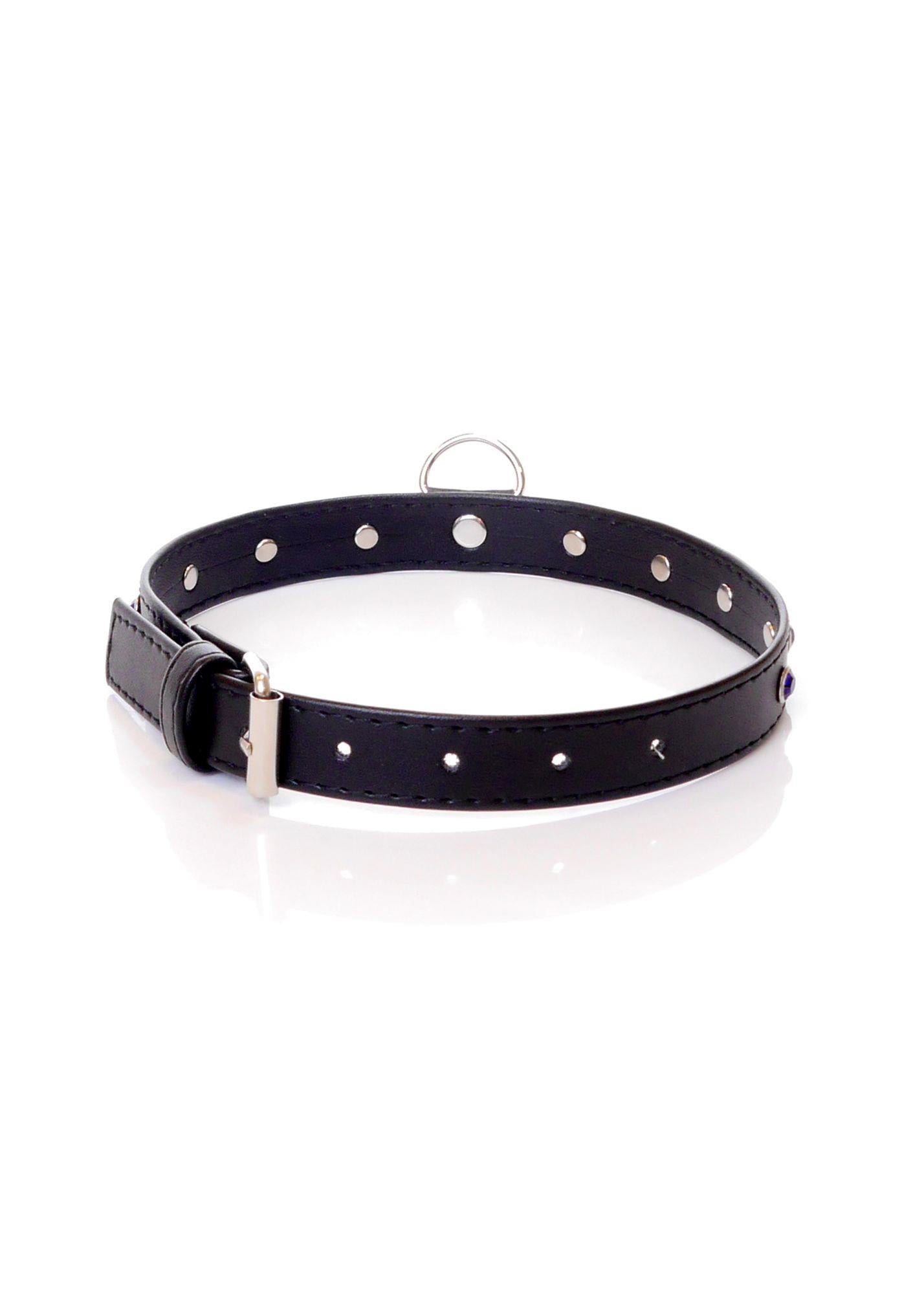 Guler Fetish Seria B Crystal, Albastru Marine, 2 cm