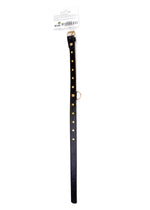 Colier Fetish B Series cu cristale turcoaz 2 cm