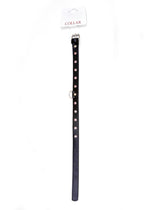 Guler Fetish Seria B cu cristale roz 2 cm