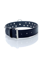 Guler Fetish B Series cu cristale roșii, reglabil, 3 cm