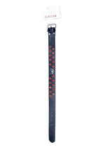 Guler Fetish B Series cu cristale roșii, reglabil, 3 cm