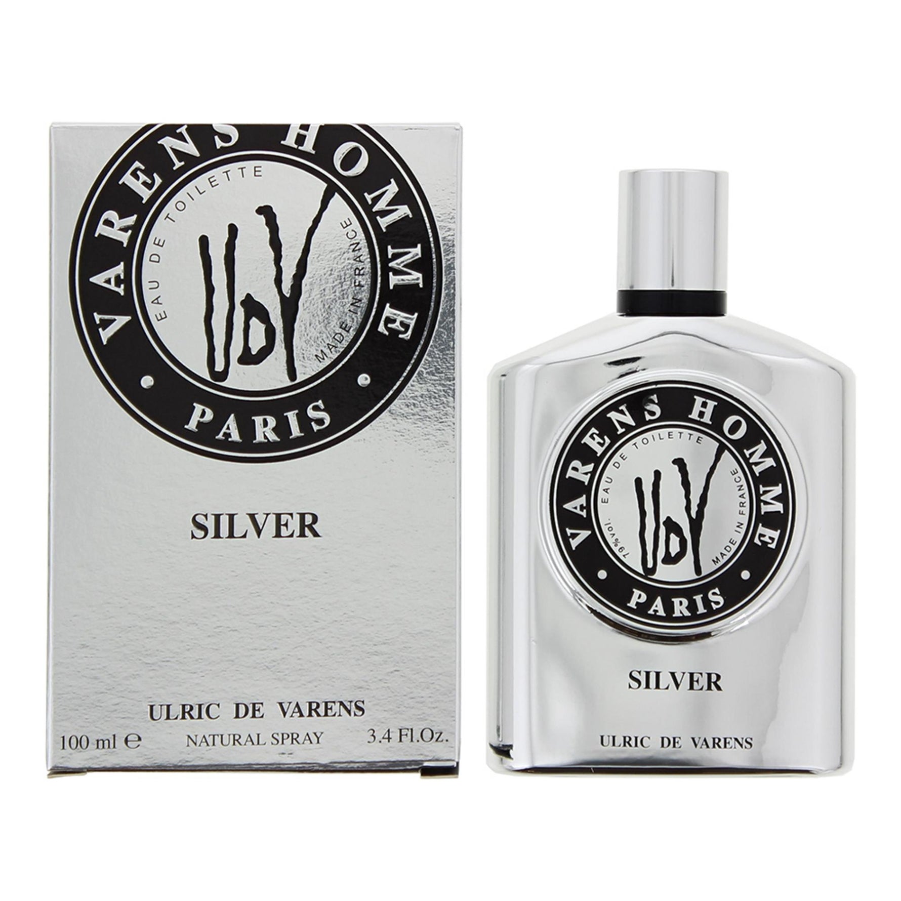 Ulric De Varens, UDV Silver, Apă de toaletă, Pentru bărbați, 100 ml