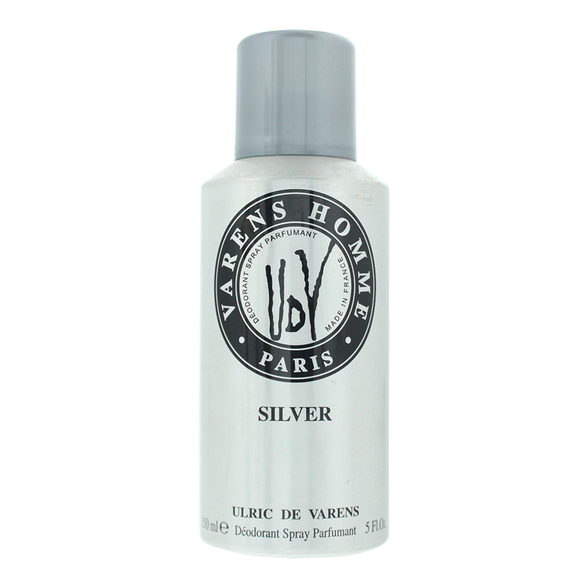 Ulric De Varens, UDV Silver, Deodorant spray, Pentru bărbați, 150 ml