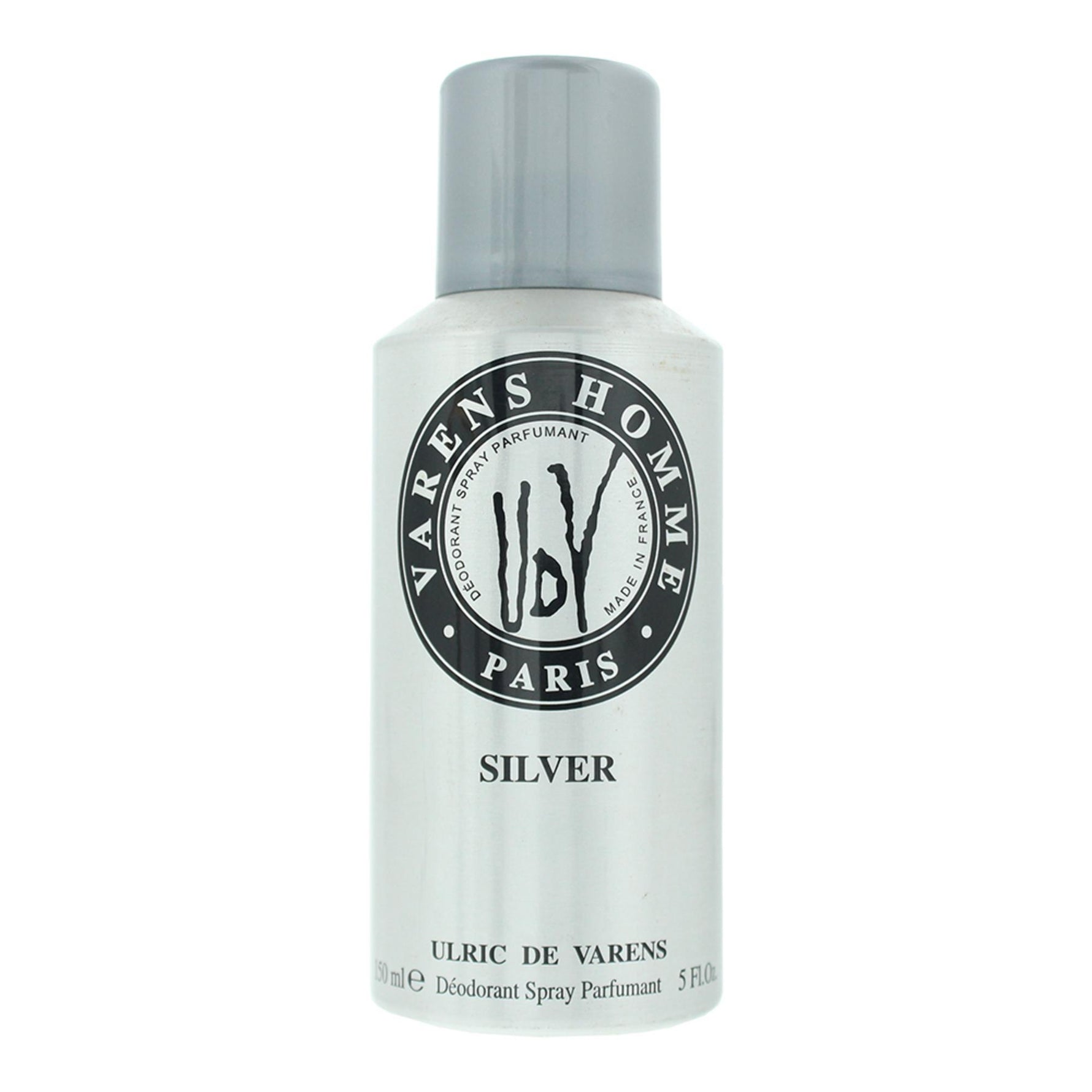 Ulric De Varens, UDV Silver, Deodorant spray, Pentru bărbați, 150 ml
