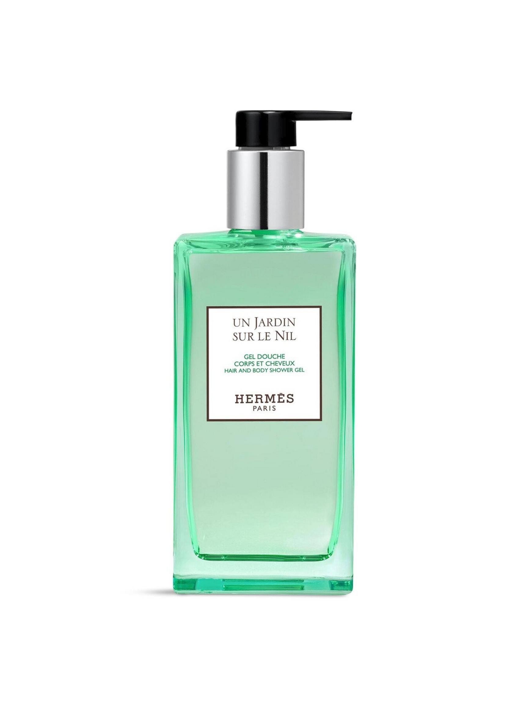 Hermes, Un Jardin Sur Le Nil, Hidratant, Gel de duș, Păr și corp, Toate tipurile de piele, 200 ml