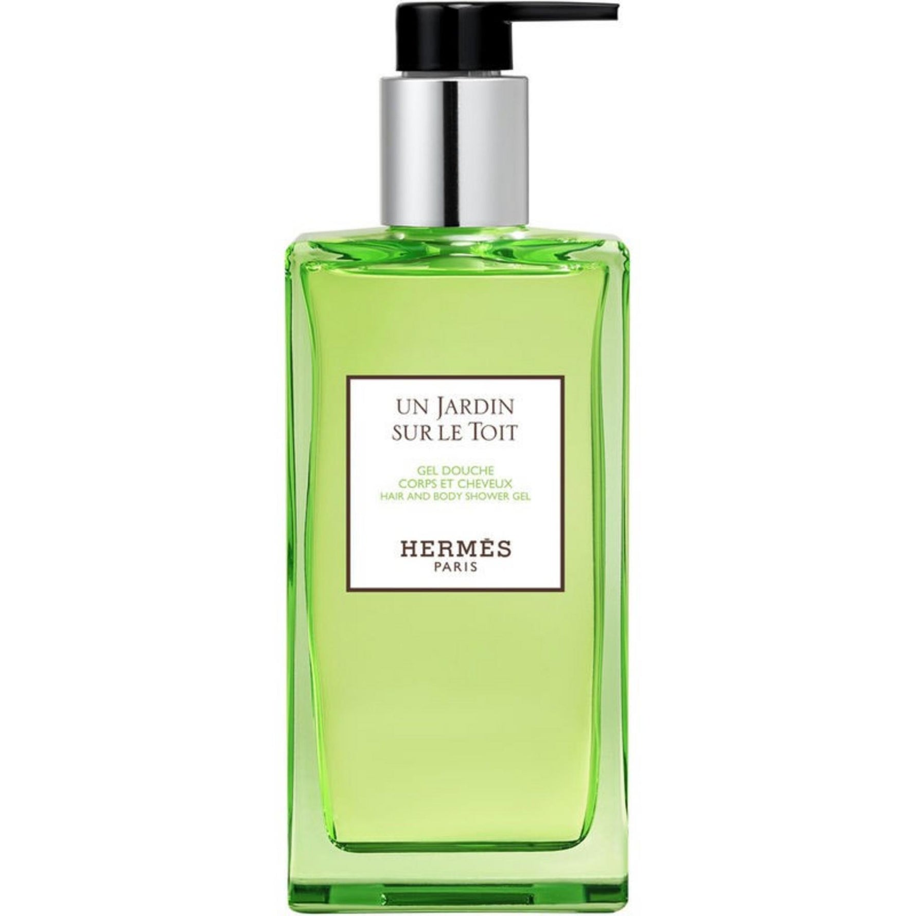 Hermes, Un Jardin Sur Le Toit, aromatic fructat, Netezire, Gel de duș, Mână și corp, Diverse, 200 ml