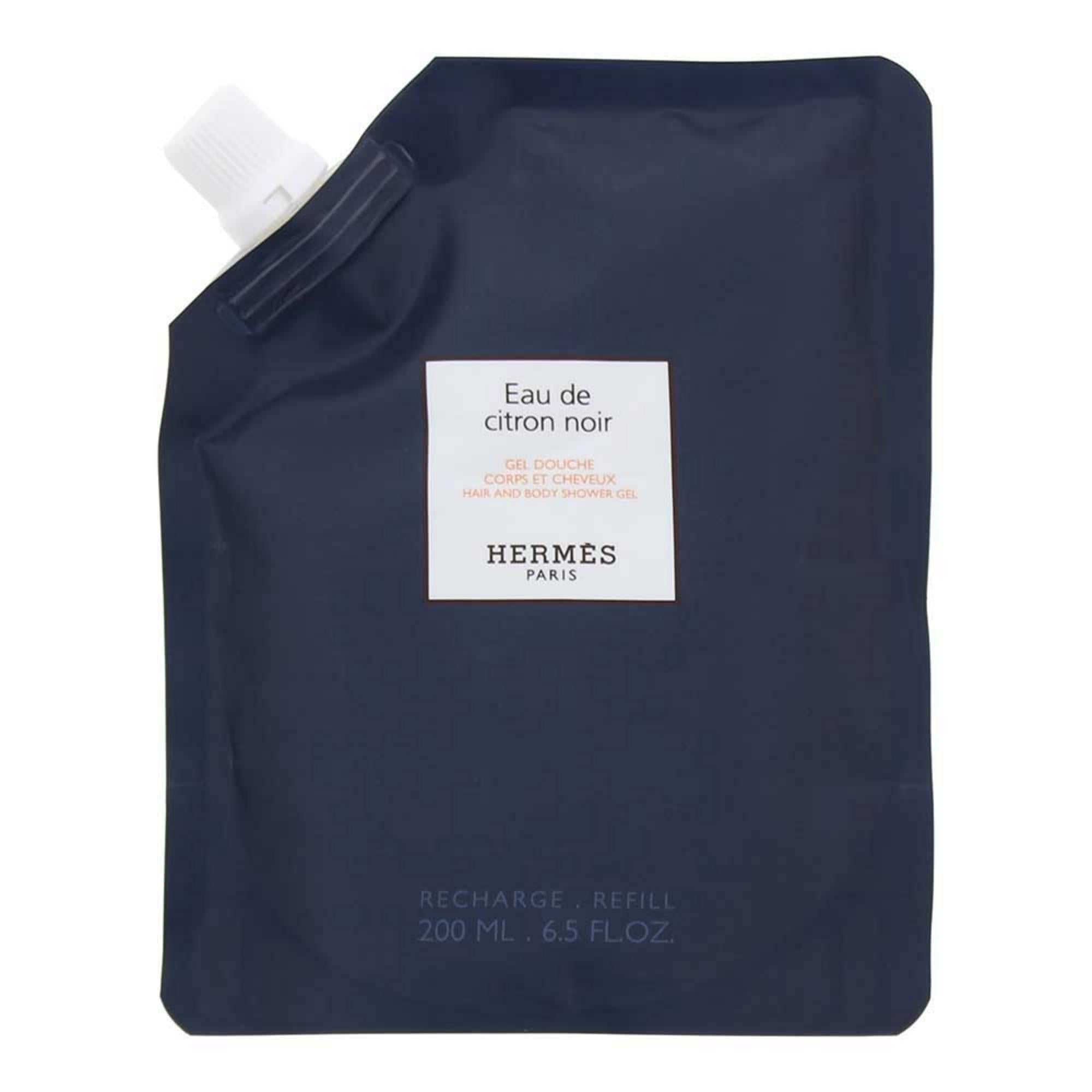 Hermes, Eau de Citron Noir, Gel de duș și șampon 2 în 1, 200 ml