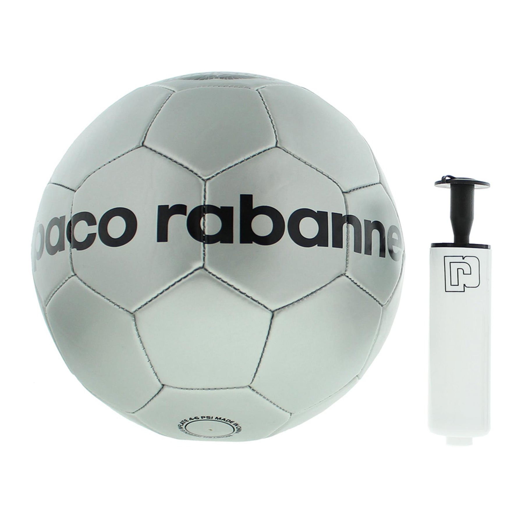 Paco Rabanne, Invictus, Minge de fotbal, Minge, Argint, Pentru bărbați