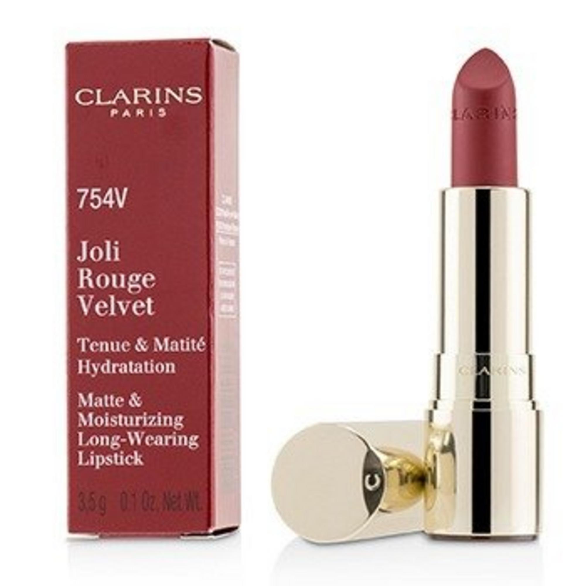 Clarins, Joli Rouge, Catifea, Ruj cremos, 754V, Roșu intens, 3.5 g