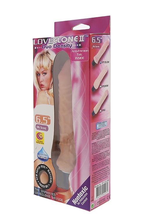 Vibrator realist LoveClone II NMC TPR, impermeabil, 5 cm