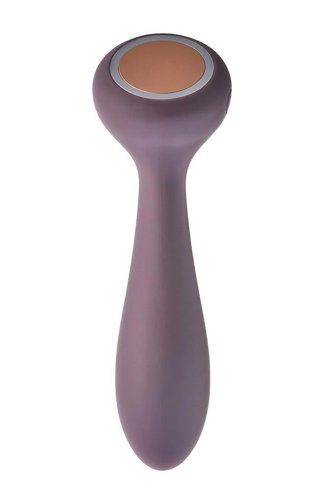 Vibrator Royal Fantasies Panacea Purple cu încălzire prin USB și LED