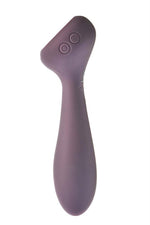 Vibrator Royal Fantasies Panacea Purple cu încălzire prin USB și LED