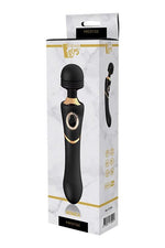 Vibrator baghetă Monica Prestige negru USB 24 cm
