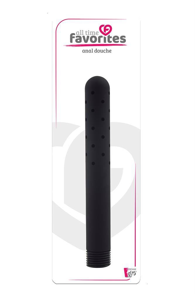 Duș anal Dream Toys All Time Favorites, negru, 15 cm