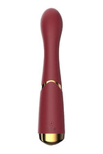 Vibrator Romance Lucy din silicon pentru punctul G, cu USB Ruby