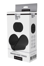 Masturbator de buzunar Mr. Pleasure cu vibrații USB din silicon