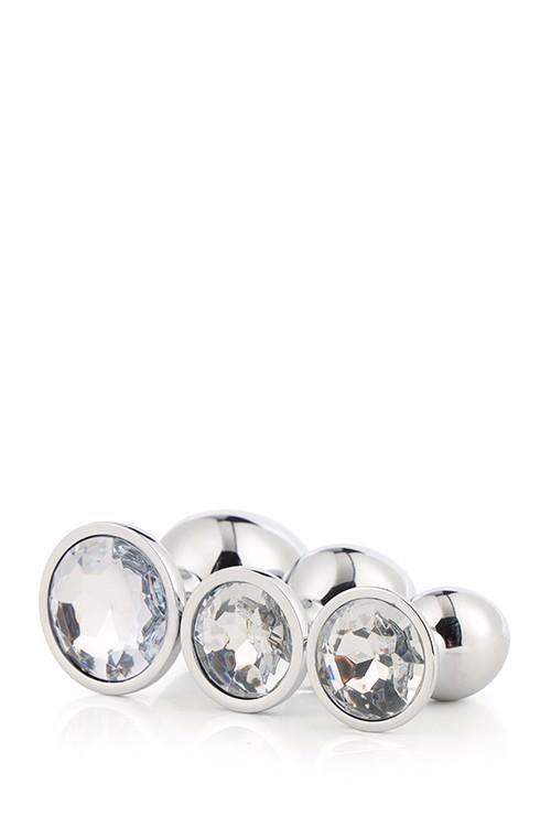 SET DE DOPURI DE ARGINT GLEAMING LOVE