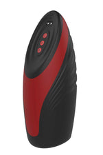 Masturbator Mr Pleasure Warming cu aspirație și vibrații USB