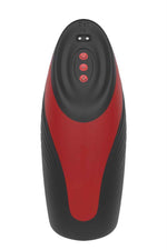Masturbator Mr Pleasure Warming cu aspirație și vibrații USB