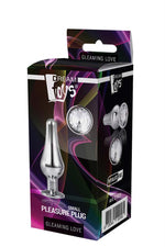 Plug de plăcere argintiu GLEAMING LOVE