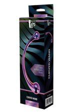 Dildo din sticlă curbată Glamour Dream Toys 17 cm