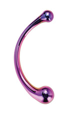 Dildo din sticlă curbată Glamour Dream Toys 17 cm