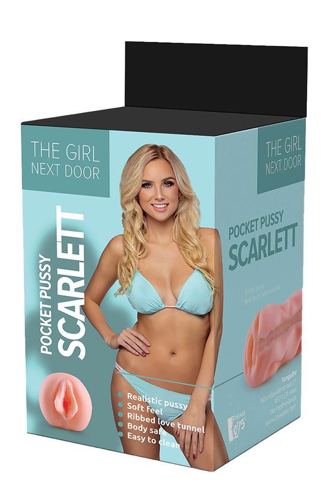 Masturbator vaginal Scarlett Dream Toys TPE 12 cm