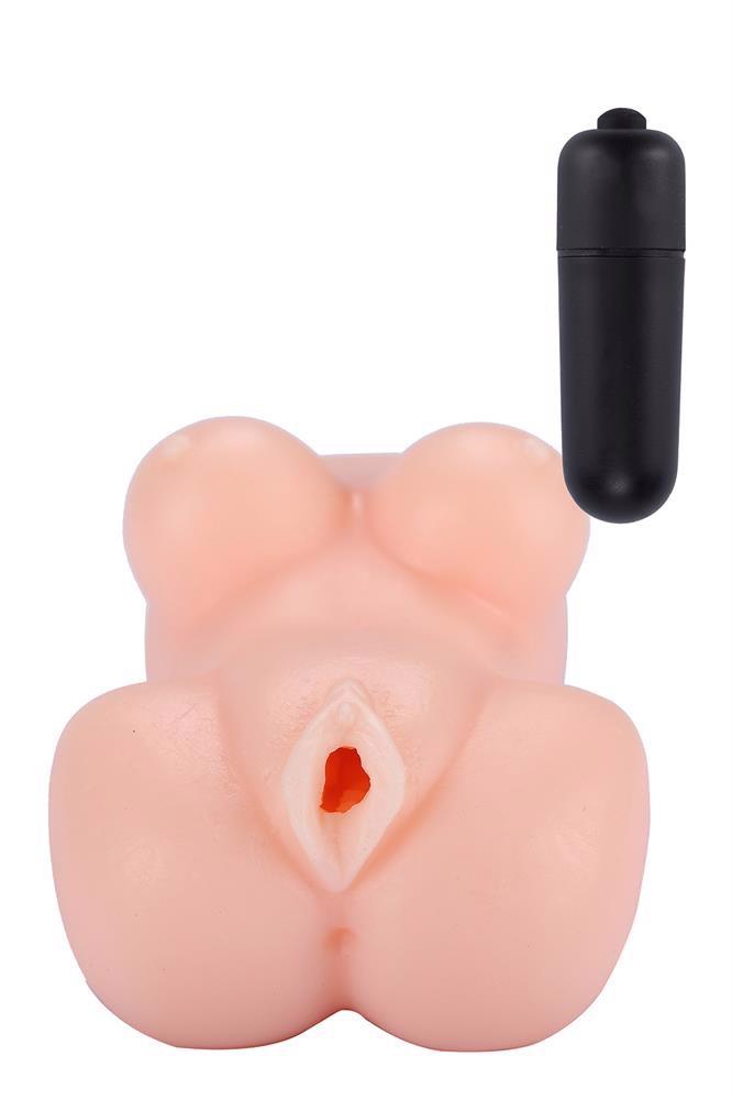 Masturbator vaginal Lisa cu vibrații Dream Toys TPE 13 cm