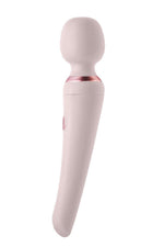 Vivre Nana, baghetă de masaj USB roz din silicon, 18 cm
