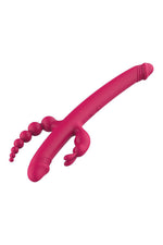 Vibrator Dream Toys Essentials Anywhere Pleasure Vibe roz, 40 cm, USB