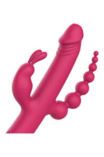 Vibrator Dream Toys Essentials Anywhere Pleasure Vibe roz, 40 cm, USB