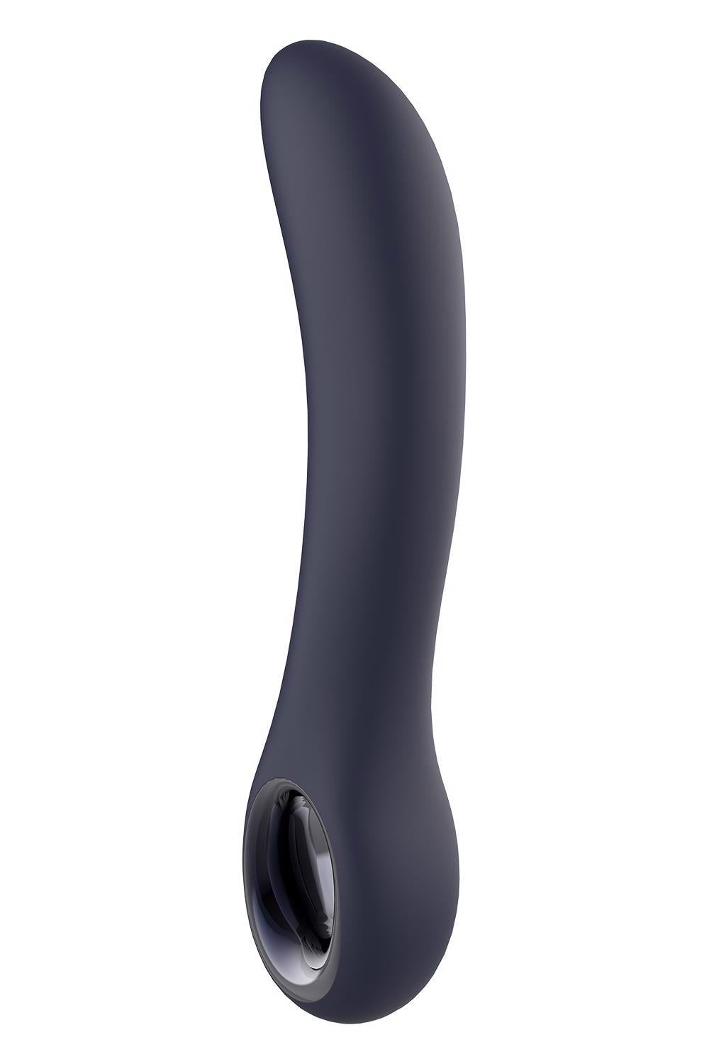Vibrator Glam Dream Toys din silicon pentru punctul G, 22 cm, USB