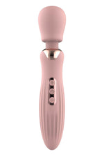 Vibrator USB mare din silicon Glam, 24 cm