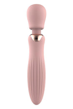 Vibrator USB mare din silicon Glam, 24 cm