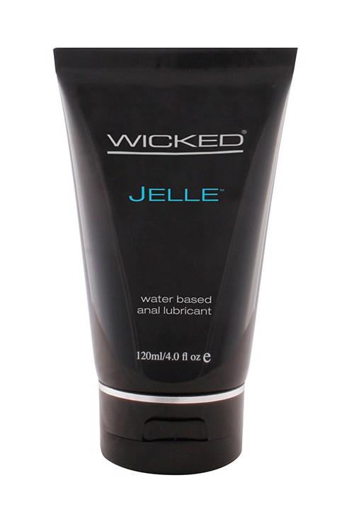 Lubrifiant anal pe bază de apă Wicked Jelle 120 ml