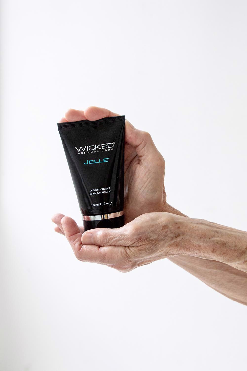 Lubrifiant anal pe bază de apă Wicked Jelle 120 ml